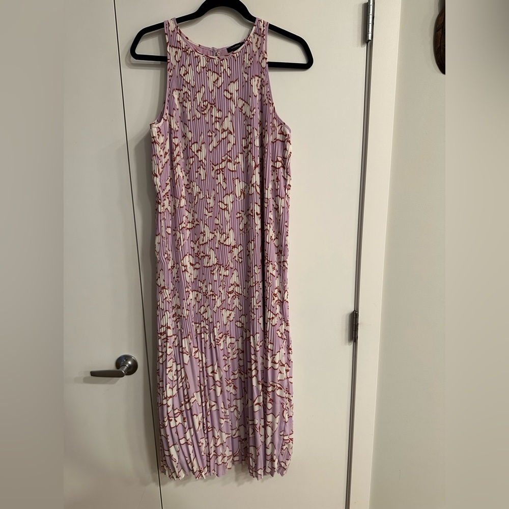 Halogen Floral Midi Dress